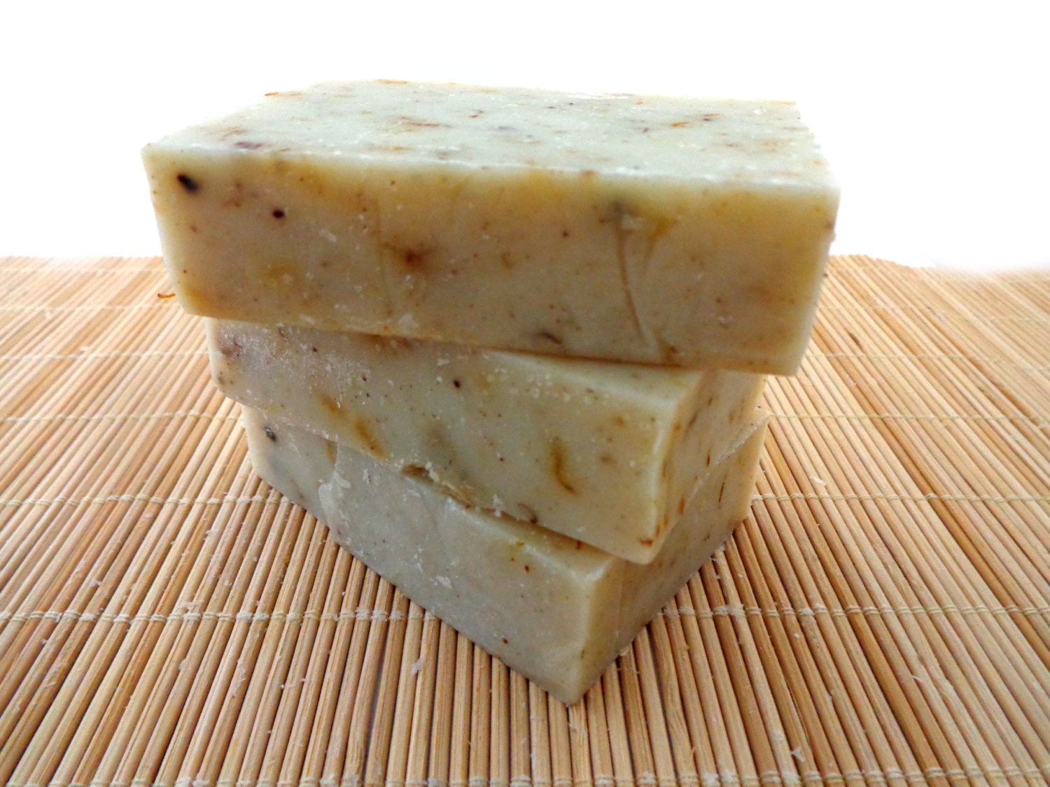3 Pack of Au Naturel - Cold Process Soap - Pure - Unscented - Calendula