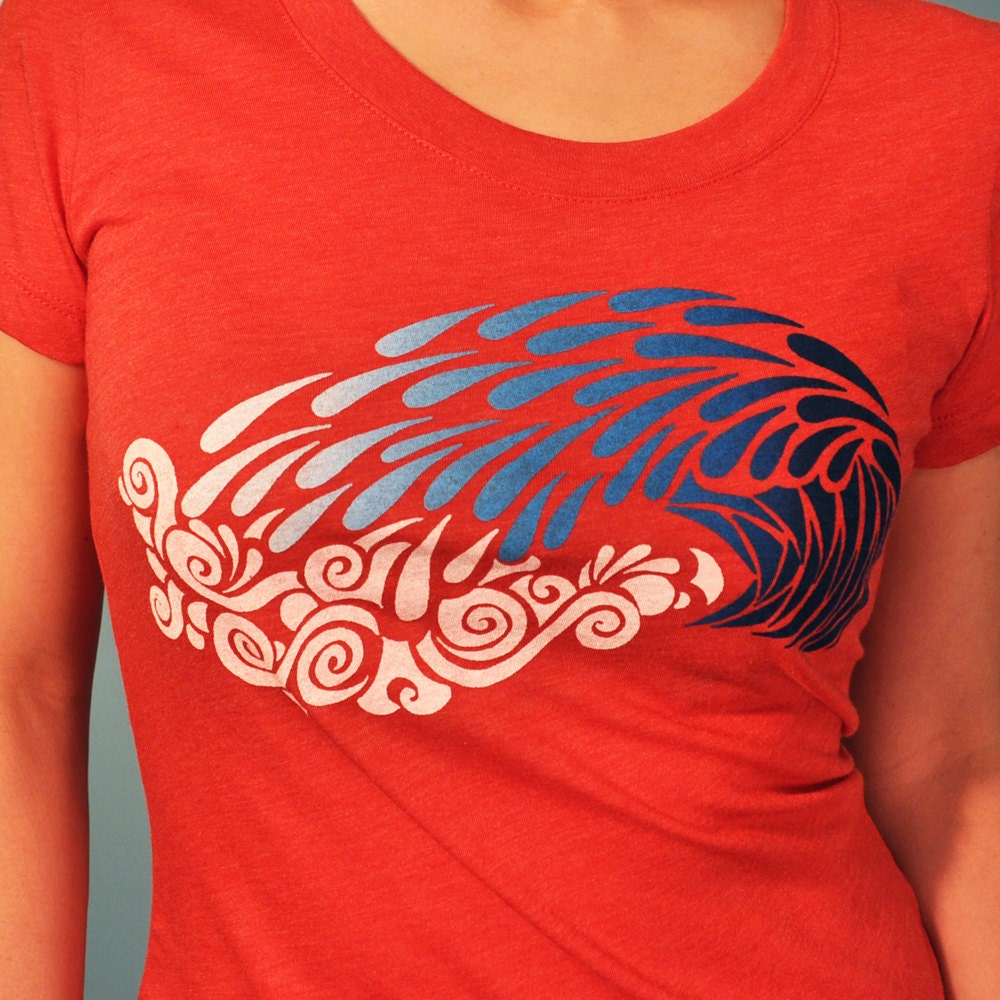 Crashing Wave Women's Tshirt