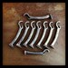 9 Personalized Groomsmen Gifts - railroad spike bottler openers - item B5