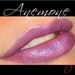 New-Anemone Mineral Lip Gloss (Sheer purple w/ blue & violet shimmer) Lacquered Up Full size wand