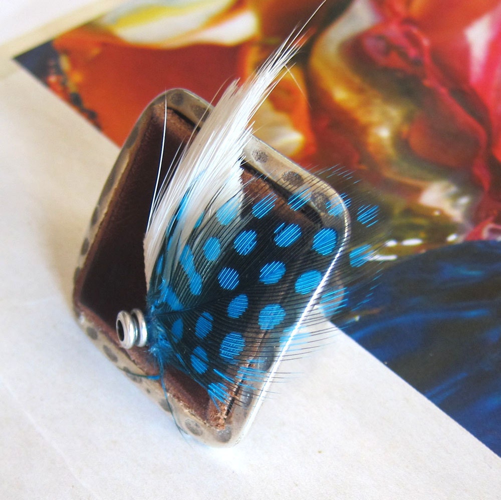 Polka Dot Feather Fun