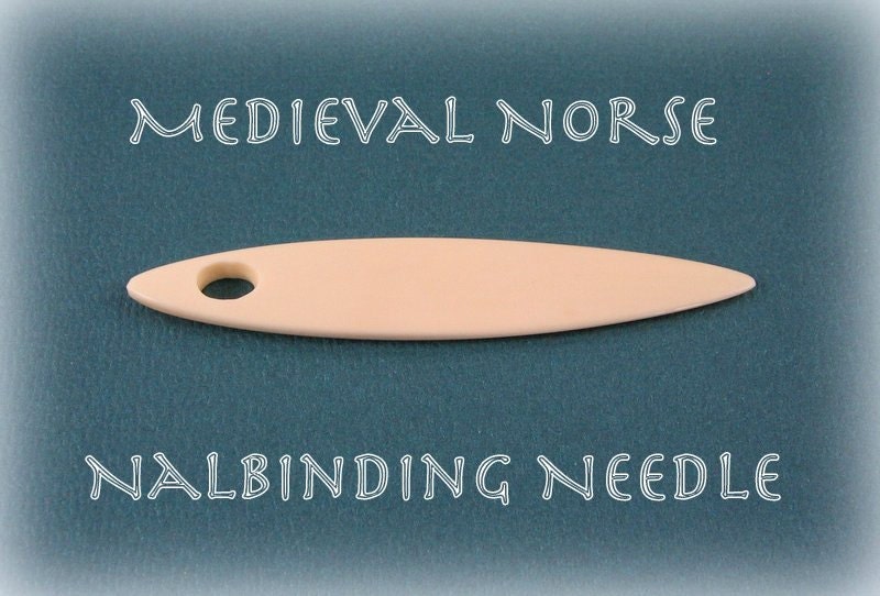 Medieval Norse Fossil Mammoth Ivory Nalbinding Needle