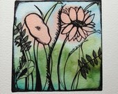 Watercolor Garden // 8 x 10 Print