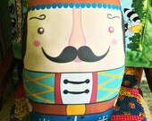 Boris -- " the sweet warrior "-- russian doll style-- mega size -- doll/pillow/plush/softie/decor