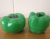 vintage veggie salt and pepper shakers