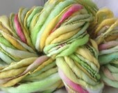 Handspun Yarn Thick and Thin - CITRUS AND BERRIES