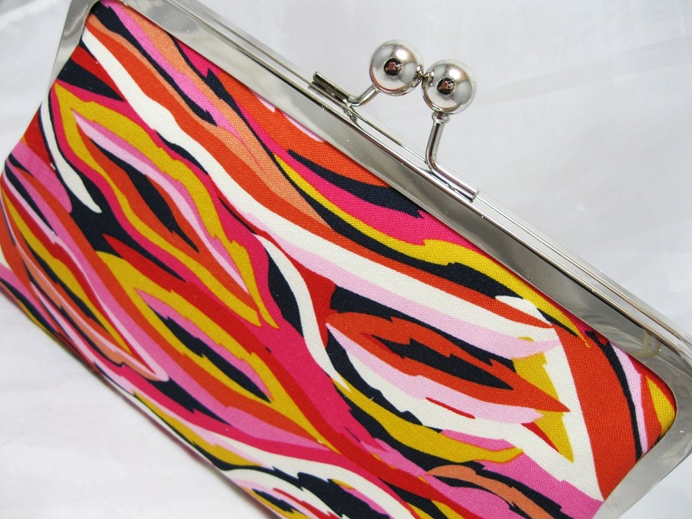Coupon Organizer Cash Envelope System Flaming Pink