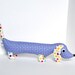 Stuffed Animal Plush Wiener Dog Dachshund Soft Baby Toy Doll CORA