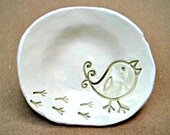 Chick Hand built Trinket Dish