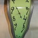 Melting Clock for Shelf or Mantel
