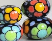 Zuma Blooms--Handmade Lampwork Glass Beads