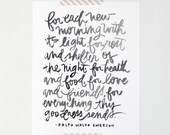 8x10 / ralph waldo emerson