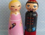 Hand Painted Love Boxes Clara and her Nutcracker Prince