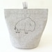 snack pouch (large), snack bag, buffalo