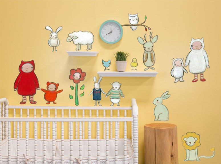 Creative Critters - Wall Decals - Made to Order