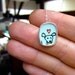 Happy Dog Enamel and Sterling SIlver Necklace