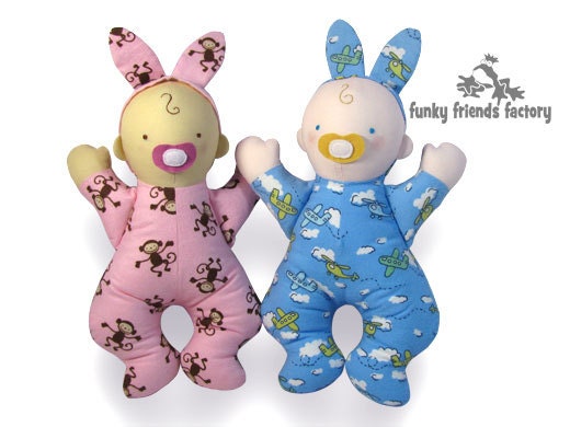 Bedtime Baby Doll PDF Pattern INSTANT DOWNLOAD