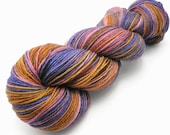 Atomic Flower Pot - Hand Dyed Sock Yarn - Tenacious Tencel Sock Yarn