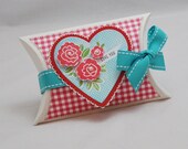 Pillow Box Gift Card Holder - Heart With Roses Il_170x135
