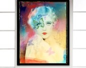 Large Art Poster, Retro Fashion Art, Fashion Illustration, Large Wall Art, Fashion Home Decor, Gift Idea, Vintage Look