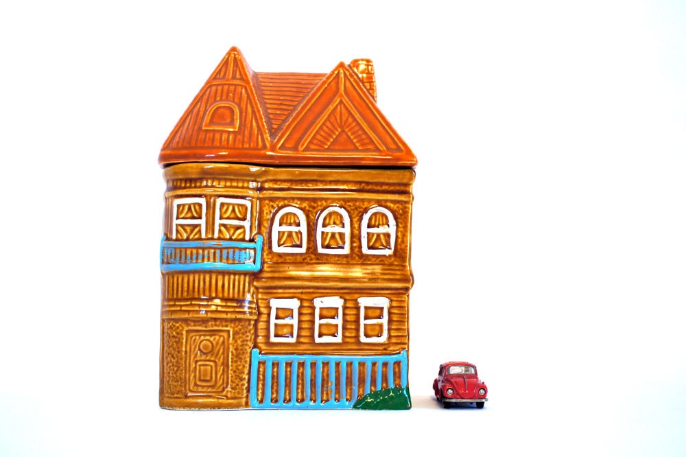 House Cookie Jar // Made in Japan