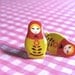 Russian Doll Stud Earrings