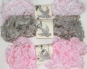 Crinkled Seam Binding - 15 yds. - Pinks - Medium Beige - Seraph