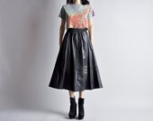 80s tie dye cropped cap sleeve t shirt top / s