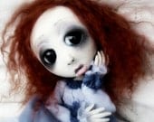 Loopy Gothic Art Doll Ooak Mannie Yung New Orleans City Insane Asylum Patient RESERVED for G