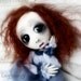Loopy Gothic Art Doll Ooak Mannie Yung New Orleans City Insane Asylum Patient RESERVED for G