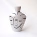1970s Handmade Earthenware Vase by Donna Polseno