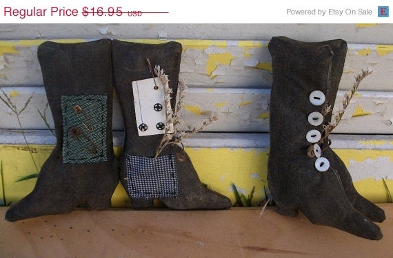 CustomerAppreciation Sale Primitive Halloween Witch Sewing Kit- Ready to Ship