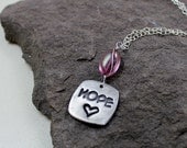 Hope For A Cure Necklace - Cause Necklace