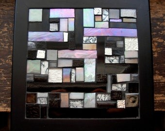 Mosaic Tile in Film Noir Patchwork