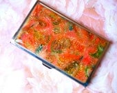 Business Card/Credit Card Case - Polymer Clay Enhanced