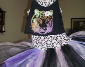 Tiger Tank Top  tutu dress size 4/5 ready to ship