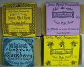 Aromas of comfort  Collection  of Goat Milk Soap, shea butter and oatmeal soap, sweet almond soap