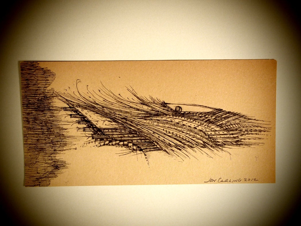 Original Drawing - ship
