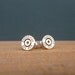 223 winchester remington bullet earrings sterling silver studs gift for him or her