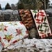 PDF Patchwork Table Runner Pattern....three different projects, Quick and Easy...ONE Charm Square Pack or Scraps, Charmed Again