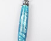 Teal Pearl Acrylic Needle Case