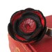 Oxblood Red Leather Flower Clip Pin for Hair Hat or Lapel, Women, Girl, Brooch, EcoFriendly, Reclaimed Leather, OOAK