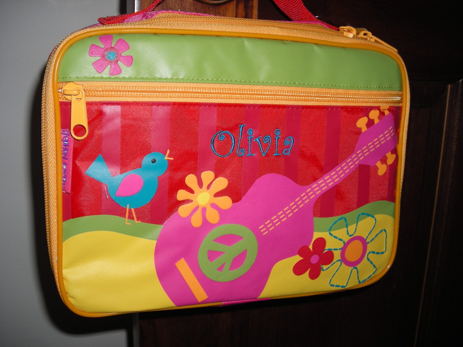 Personalized Stephen Joseph Lunch Box Girls Rock  by Never Felt Better