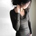 Deep Olive Green Cowl Neck Blouse // Women's Top // Long Sleeve Shirt // Tunic