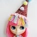 Blythe Circus Birthday Hat... The Grady