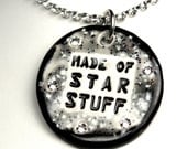 Made of Star Stuff Sparkle Surly Necklace with Swarovski Crystals