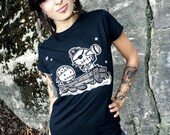 40% OFF Rocky The Zombie Pirate Boat Black T-shirt