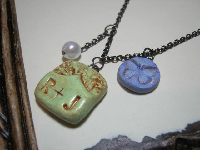 First Comes Love - Initial Necklace with Pendant, Butterfly charm and pearl - Personalized Jewelry for you, bride, shower gift, girlfriend