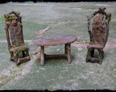 Faery Table and Two Chairs