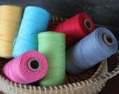 Bakers Twine -- assorted colors - choose your color - 20 yards -- sampler -- Solid Twine Il_170x135